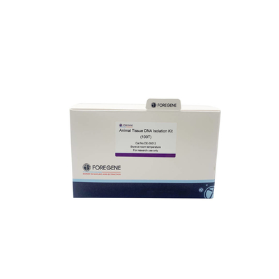 Contamination Genomic rapide de RNase de Kit No d'isolement d'ADN de tissu animal de réactif de laboratoire de purification d'ADN