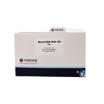 Kits d'isolement d'ADN de kit d'ADN Midi de sang de réactif de laboratoire pour la purification Genomic d'ADN