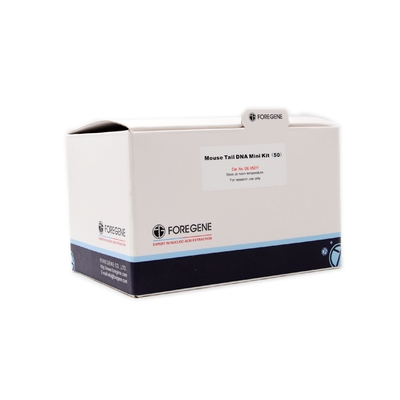Purification d'ADN d'ADN Mini Kit For Genomic de queue de souris de réactif de laboratoire dans 1 heure