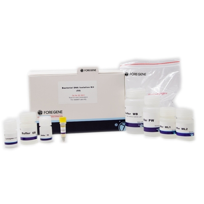 Aucun kit bactérien d'isolement d'ADN de réactif de laboratoire de contamination de RNase