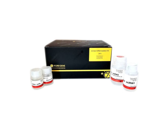 Kits RE-0101T d'isolement de MiRNA d'animal de colonne de rotation pour l'utilisation de recherche en laboratoire pas besoin de bain de glace