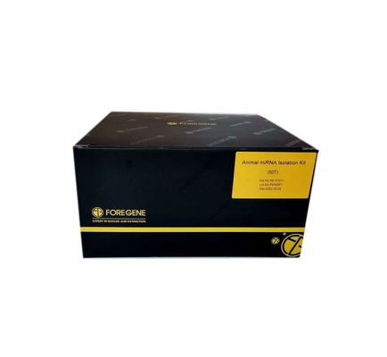 Kits RE-0101T d'isolement de MiRNA d'animal de colonne de rotation pour l'utilisation de recherche en laboratoire pas besoin de bain de glace