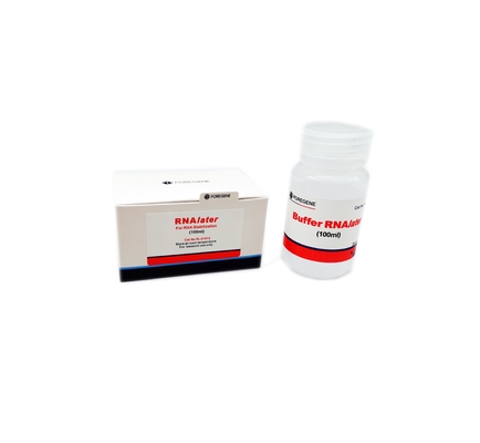 solution de protection de RNAlater de kits d'isolement d'ARN de 50ml 100ml 100ml×4 pour le prélèvement de tissu
