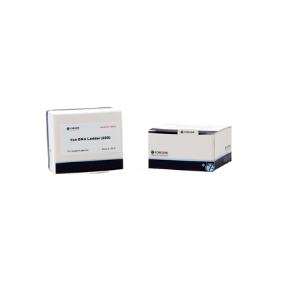 1 échelle d'ADN de Kb pour l'usage de recherches scientifiques de détection d'électrophorèse de fragment d'ADN