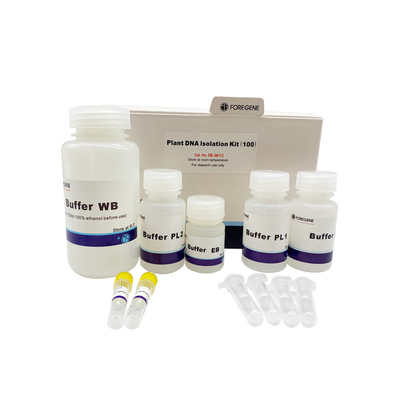 Contamination de RNase de Kit With No d'isolement d'ADN d'usine de réactif de laboratoire de biologie moléculaire