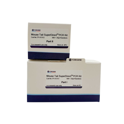 Les hauts kits d'ACP de SuperDirect de queue de souris de rendement d'extraction d'ADN pour l'ACP direct de souris exécutent le lysis de température ambiante