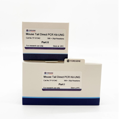 La biologie moléculaire a optimisé les kits-UNG directs d'ACP de queue de souris de système d'ACP pour l'ACP direct de souris utilisant le tissu de souris
