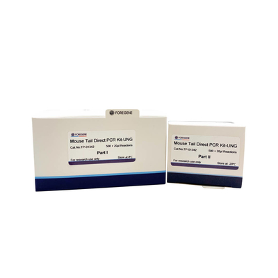 La biologie moléculaire a optimisé les kits-UNG directs d'ACP de queue de souris de système d'ACP pour l'ACP direct de souris utilisant le tissu de souris
