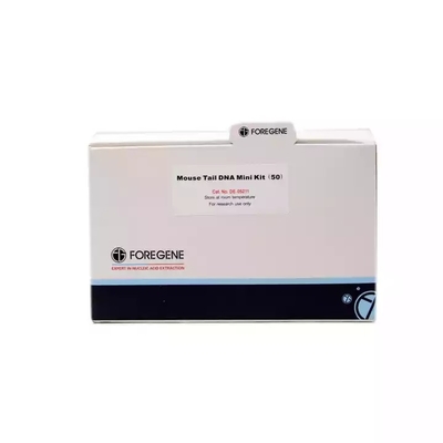 ADN d'ADN Mini Isolation Kit Extract Genomic de queue de souris de queue de souris dans un délai de 1 heure
