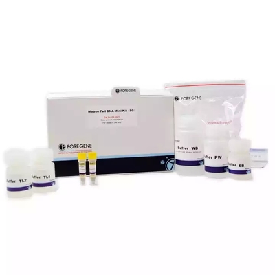 ADN d'ADN Mini Isolation Kit Extract Genomic de queue de souris de queue de souris dans un délai de 1 heure