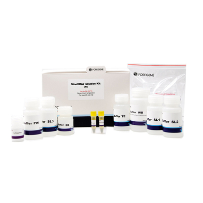Kits rapides d'isolement d'ADN de selles d'opération de température ambiante pour l'extraction Genomic d'ADN