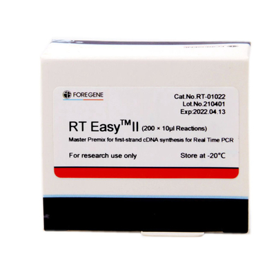 Prémélange principal de Foregene droite EasyTM II pour la première synthèse du brin CDNA pour l'ACP en temps réel