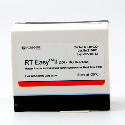 Prémélange principal de Foregene droite EasyTM II pour la première synthèse du brin CDNA pour l'ACP en temps réel