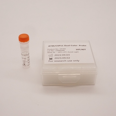 Sonde bicolore ATM/CSP11 pour détecter l'anomalie du gène humain ATM(11q22)