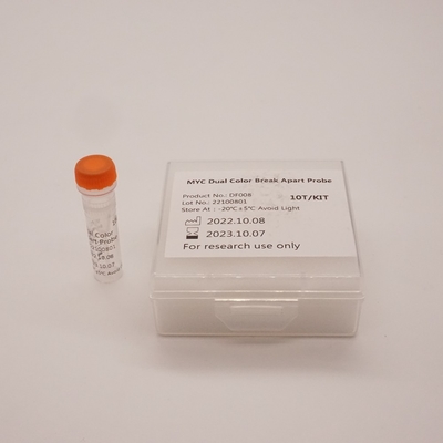 MYC Dual Color Break Apart Réactif de sonde de poisson pour le gène MYC humain