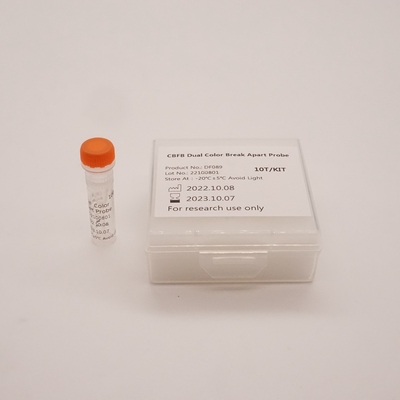 Réactif d'hybridation in situ par fluorescence CBFB Sonde de rupture bicolore