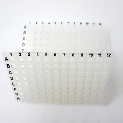 Foregene 10 plaque le plat bon 100ul 200ul d'ACP de Kit Lab Consumables Transparent 96