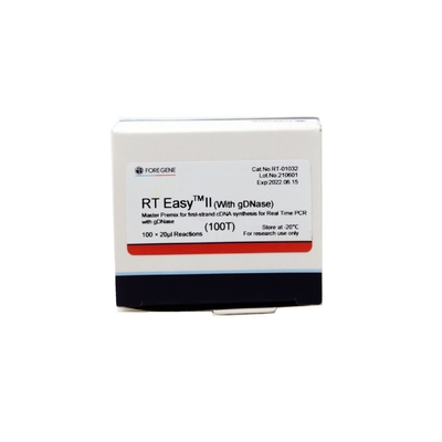Premier kit RT-01011 de synthèse du brin CDNA du système 20ul sensible élevé rapide