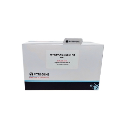 Kits rapides d'isolement d'ADN de Regeant la FFPE de laboratoire 50T 100T sans contamination de RNase