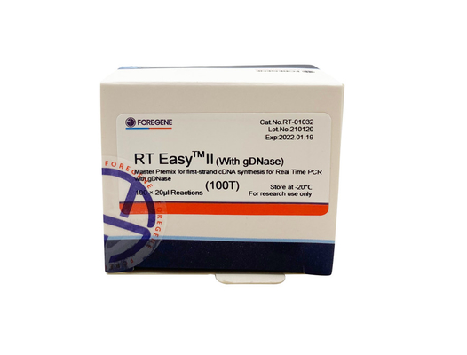 Kits faciles rapides de Transcriptase de l'inverse II 25T de droite avec de la DNase pour l'ACP en temps réel