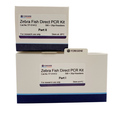 Échantillons directs d'ACP Kit For Freshwater Fish Tissues de poissons de zèbre de point de gel de tampon de système d'ACP