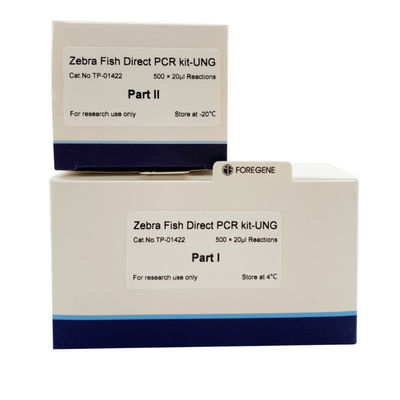 Enzyme directe d'ACP Kit With UNG d'anti de pollution d'ACP de système poissons de zèbre