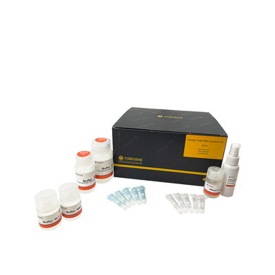 Extraction d'ARN de la CE d'OIN à partir du kit total animal animal d'isolement d'ARN du tissu OD260 OD280