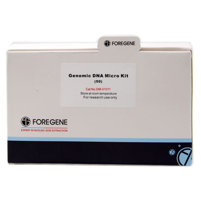 Aucun kit Genomic DM-01011 DM-01012 d'isolement d'ADN d'extraction de RNase