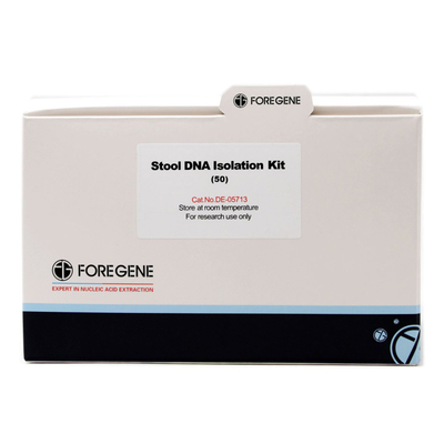 kits rapides d'isolement d'ADN de selles du laboratoire 200mg sans contamination de RNase
