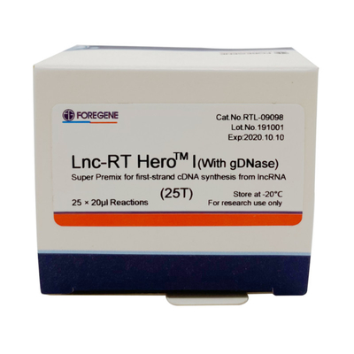 Kit inverse 25×20ul Rxns de transcription de prémélange superbe de la DNase Lnc-droite HeroTM I
