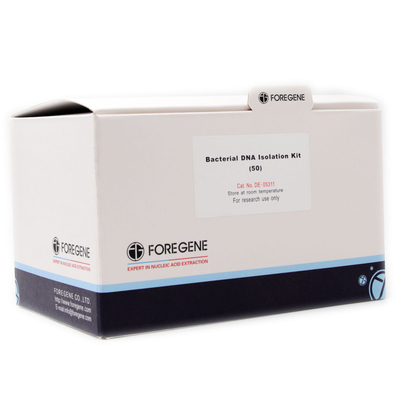 Colonne Genomic bactérienne de rotation du kit 5000xg d'isolement d'ADN de recherches de laboratoire