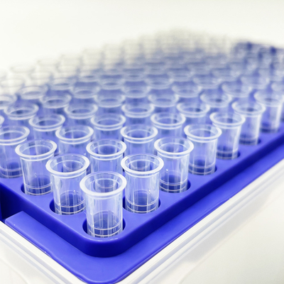 Les matériaux médicaux importés de pp introduisent à la pipette les astuces 100ul avec de la DNase libre et la RNase libre