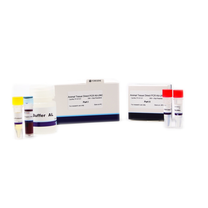 Kits directs contre la pollution optimisés UNG d'ACP de tissu animal de système d'ACP pour l'identification du transgenosis