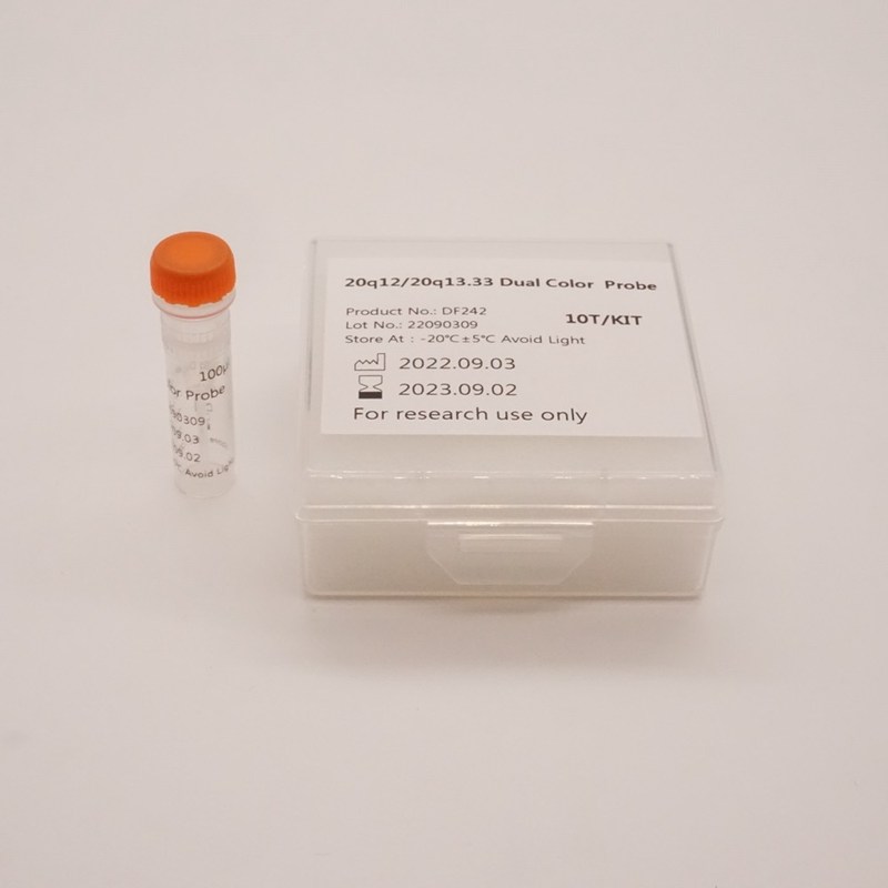 20q12/20q13.33 Kit de sonde de poisson bicolore pour détecter l'anomalie du gène humain 20q