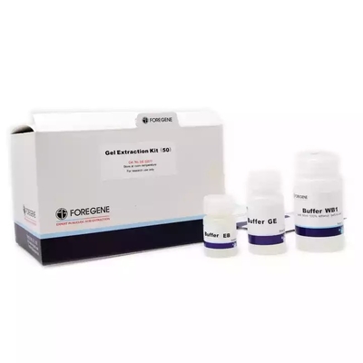 Hauts kits d'isolement de gel d'ADN d'efficacité de récupération pour des fragments d'ADN de gel d'agarose
