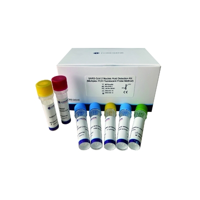 48/96 CE Covid de kit d'essai d'ACP de Covid 19 droite d'essais 19 kits nucléiques d'essai acide